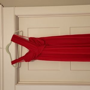 Motherhood Maternity Red Maxi Dress size S